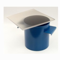 STRIKE OFF PLATE FOR BULK DENSITY CYLINDRICAL METAL MEASURE